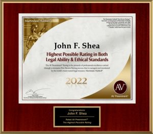 2024 Highest Possible Rating in Both Legal Ability & Ethical Standards