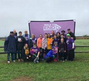 Twomey Latham team and friends walk to end alzheimers 2017